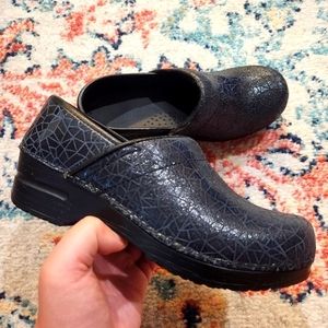 Sanita‎ patent leather clogs (sparkle)